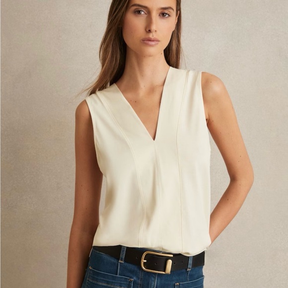 Reiss Tops - REISS- Mira She’ll Sleeveless Top